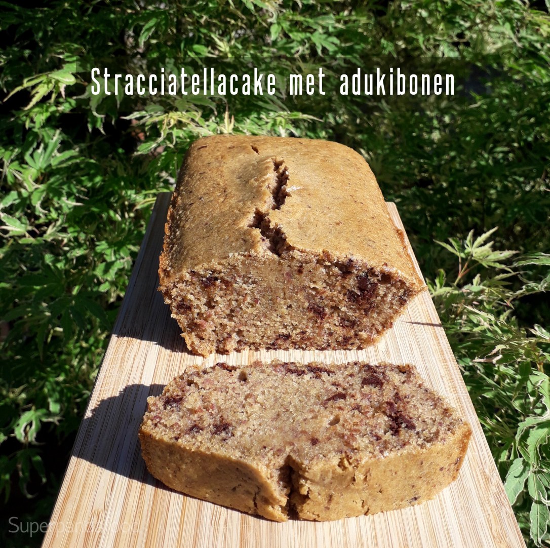 Stracciatellacake met adukibonen – Glutenvrij en&nbsp;lactosevrij