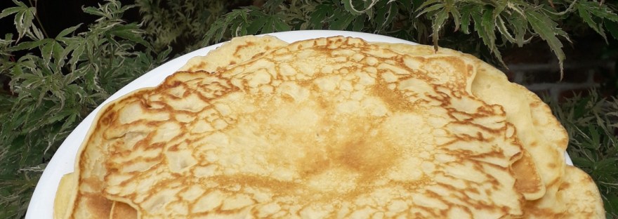Koemelkvrije pannenkoeken met Spa rood