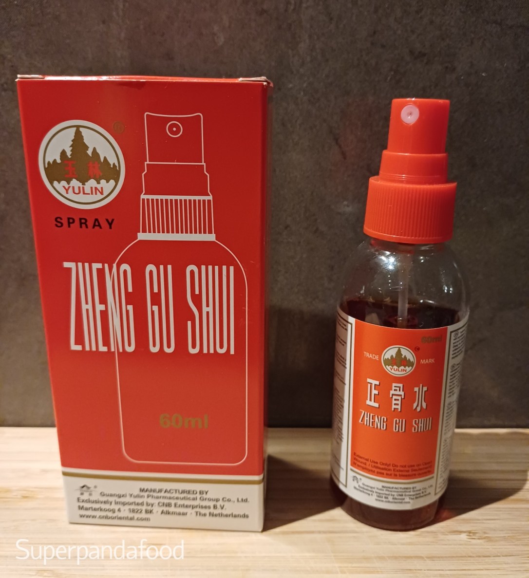 Zheng gu shui voor spieren en&nbsp;botten